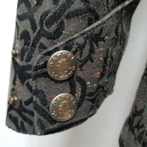 CAPP3L Ride Snowboard  Brown Black Print Jacket S - Picture 9 of 16